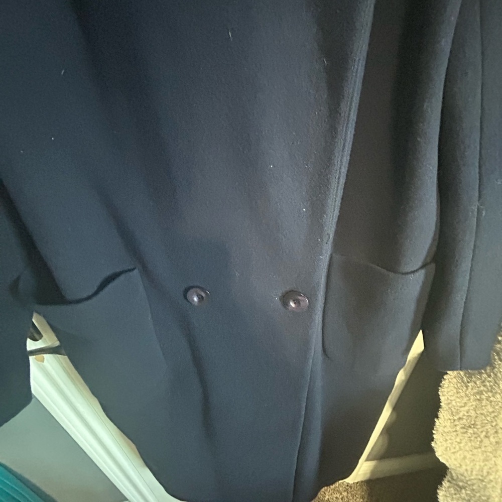 Donnybrook Vtg women’s wool long overcoat. Size 12 - Picture 5 of 12